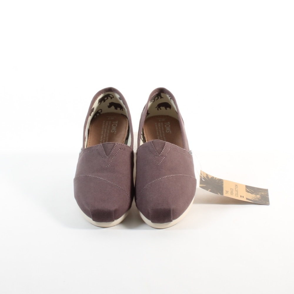 Women’s Toms Classic Ash Canvas Flats Shoes New - Picture 5 of 8